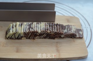 大理石曲奇的做法步骤：11