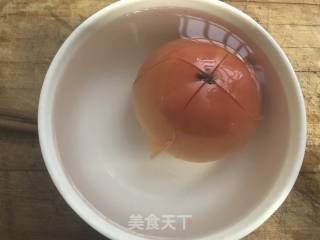 番茄鸡蛋面的做法步骤：3