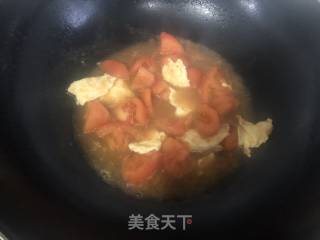 番茄鸡蛋面的做法步骤：8