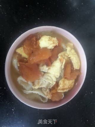 番茄鸡蛋面的做法步骤：10