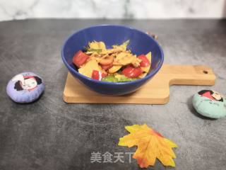 荷兰豆炒冬笋的做法步骤：5