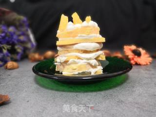 让你爱不释手的——橙子蛋糕塔的做法步骤：10