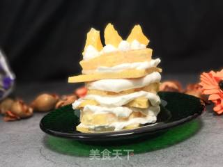 让你爱不释手的——橙子蛋糕塔的做法步骤：12