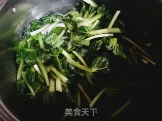 千叶菜炒豆腐的做法步骤：2