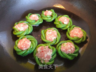 酿豇豆的做法步骤：10