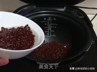 红薯莲子红豆汤的做法步骤：4