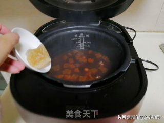 红薯莲子红豆汤的做法步骤：9