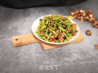 牛肉炒四季豆的做法步骤：9