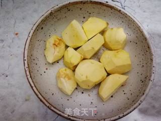 板栗红枣核桃米糊的做法步骤：1