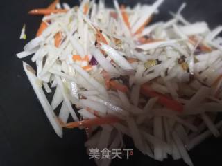 胡萝卜煸炒土瓜的做法步骤：4