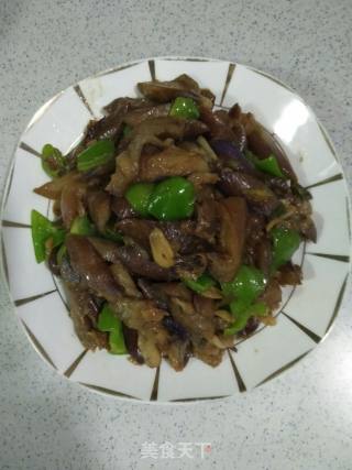 素炒茄子的做法步骤：9