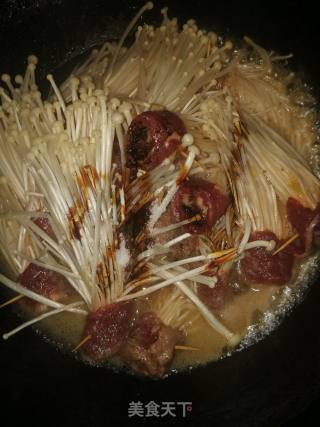 #团圆饭#金针菇牛肉卷的做法步骤：12