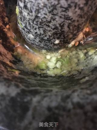 菠菜拌毛蚶的做法步骤：18