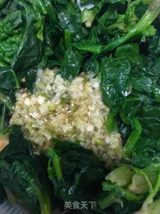 菠菜拌毛蚶的做法步骤：20