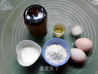 蜂蜜戚风蛋糕的做法步骤：1