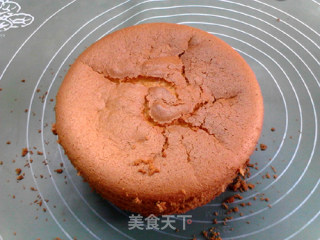蜂蜜戚风蛋糕的做法步骤：15