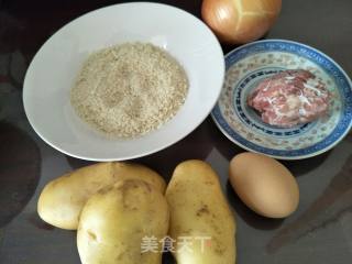 金砖土豆泥的做法步骤：1