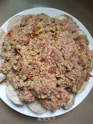 粉蒸排骨的做法步骤：8