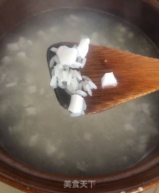 香甜可口的椰肉粥的做法步骤：5