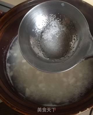 香甜可口的椰肉粥的做法步骤：7