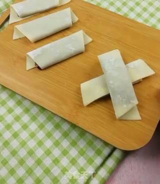 香酥豆沙恋人卷的做法步骤：7