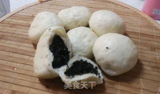 黑芝麻包的做法步骤：11