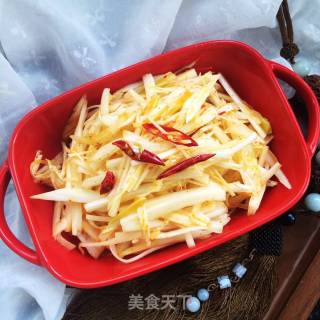 响油白菜心的做法步骤：8