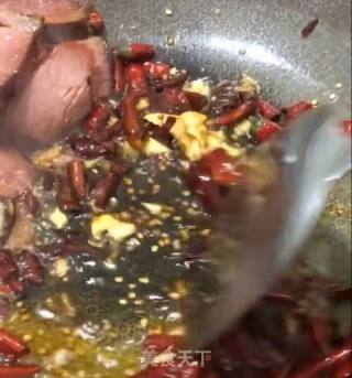 #腊味#腊肉炒折耳根的做法步骤：9