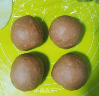 可可核桃蔓越莓软欧的做法步骤：4