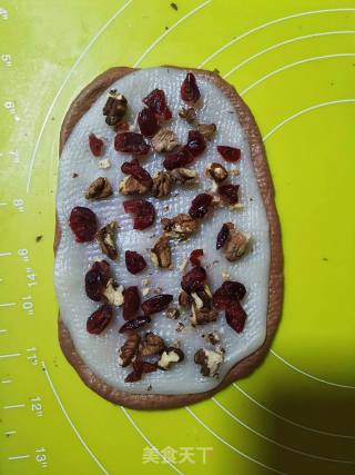 可可核桃蔓越莓软欧的做法步骤：6