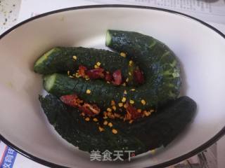 蓑衣黄瓜的做法步骤：7