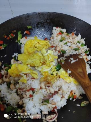 烤箱菜 海鲜焗饭的做法步骤：6