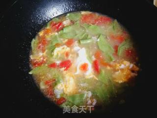西红柿鸡蛋菠菜面片的做法步骤：8