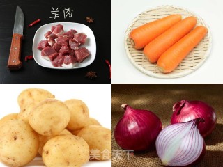 粮品五谷·杂粮羊肉焖饭的做法步骤：3