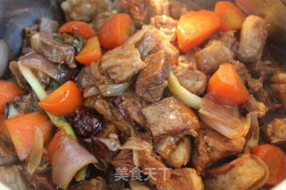 粮品五谷·杂粮羊肉焖饭的做法步骤：6