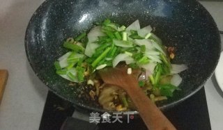 下酒菜之洋葱回锅肉的做法步骤：13
