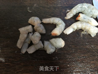咖喱虾仁豆腐的做法步骤：2