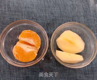 香橙苹果甜汤的做法步骤：2