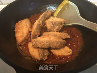 茄汁比目鱼的做法步骤：9
