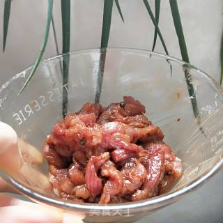 杏鲍菇小炒肉的做法步骤：5