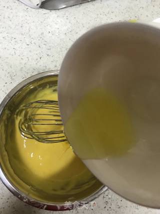 六寸原味戚风蛋糕的做法步骤：5