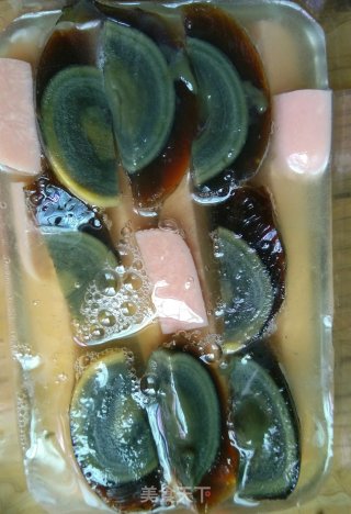 火腿三色蛋的做法步骤：5