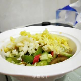 香辣豆角包子的做法步骤：6