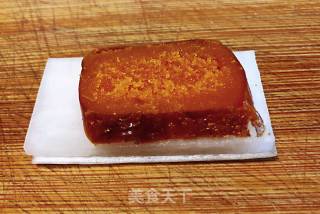 香煎乌鱼子的做法步骤：4