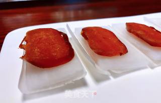 香煎乌鱼子的做法步骤：5