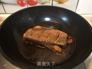 红烧白鱼段的做法步骤：8