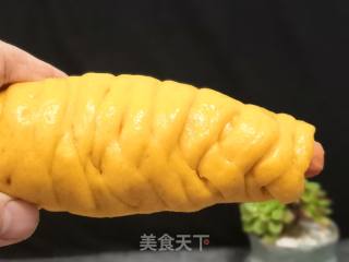 南瓜螺纹花卷的做法步骤：11