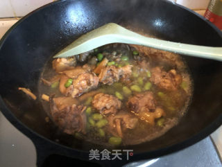 毛豆籽炒鸡块的做法步骤：6