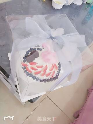 小天鹅生日蛋糕的做法步骤：11