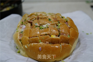 杂蔬沙拉面包的做法步骤：14